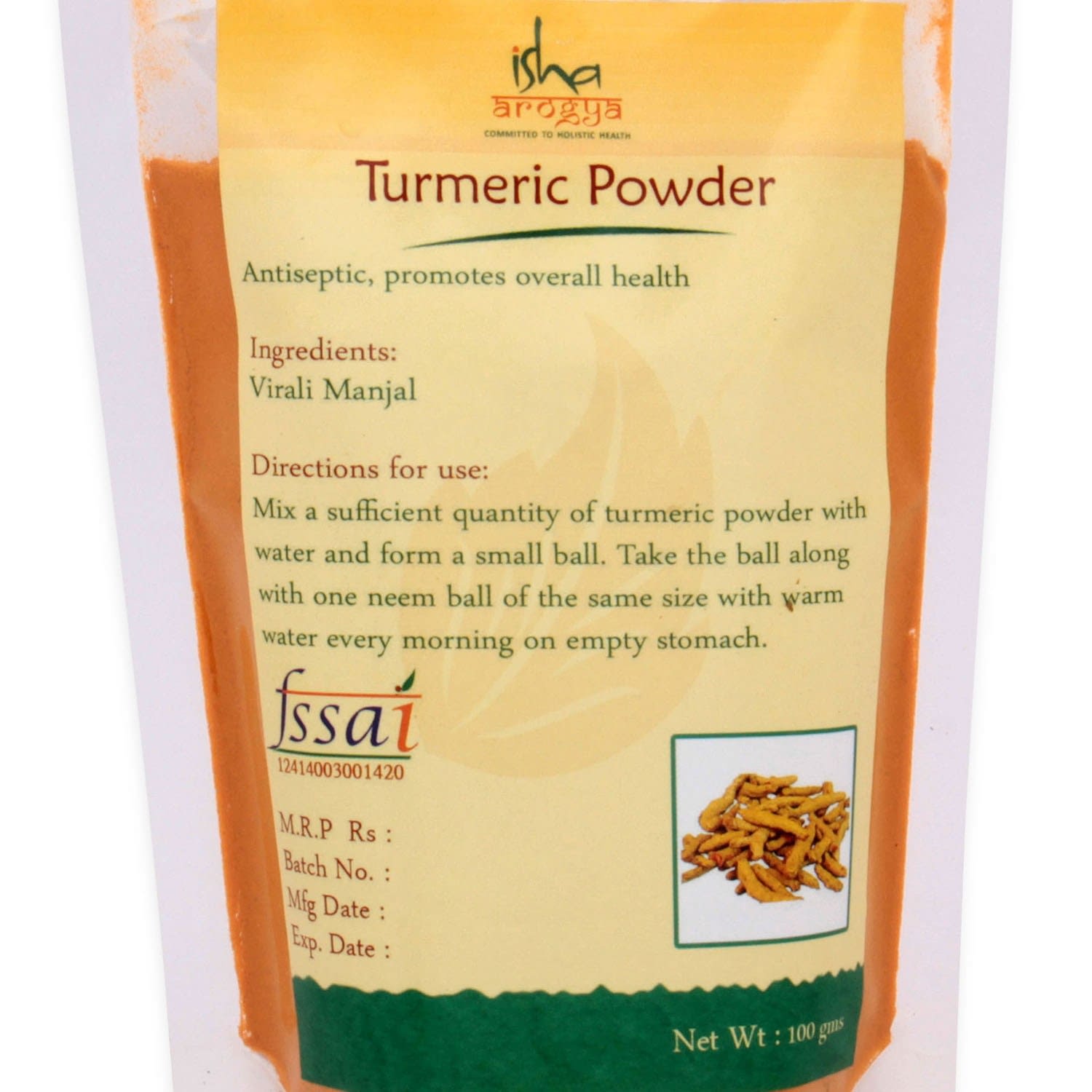 Isha Turmeric Powder Vayalveli